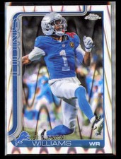 #97 Jameson Williams Topps Chrome Ray Wave Refractor