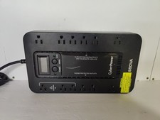 CyberPower 850VA EC850LCD UPS Power Supply 12 Outlets - No Battery - Tested