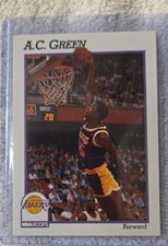 1991-92 NBA Hoops - A.C. Green #100
