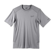 Milwaukee Workskin Lightweight Performance Shirt - Short Sleeve - Gray M