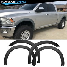 Fits 10-18 Dodge Ram 2500 3500 4dr Oe Factory Style Pp Fender Flares Wheel Cover