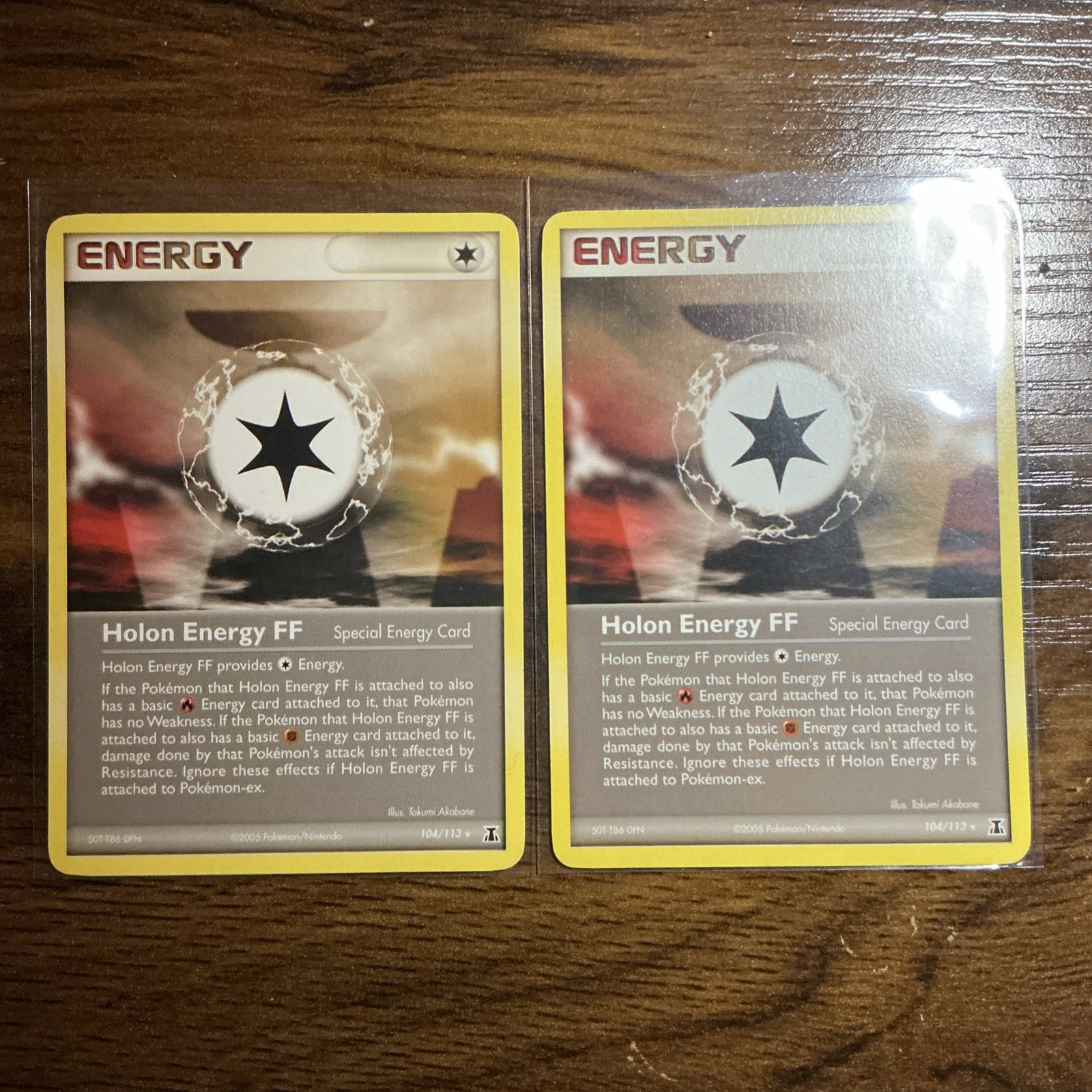 Pokemon TCG Holon Energy FF Special Energy Card (2for1)