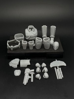Star Wars 1/12 Custom Mandalore The Ultimate Kit for Black Series 6in