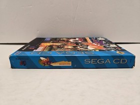 Slam City With Scottie Pippen w/ Sticker Sega CD Complete in Box CIB