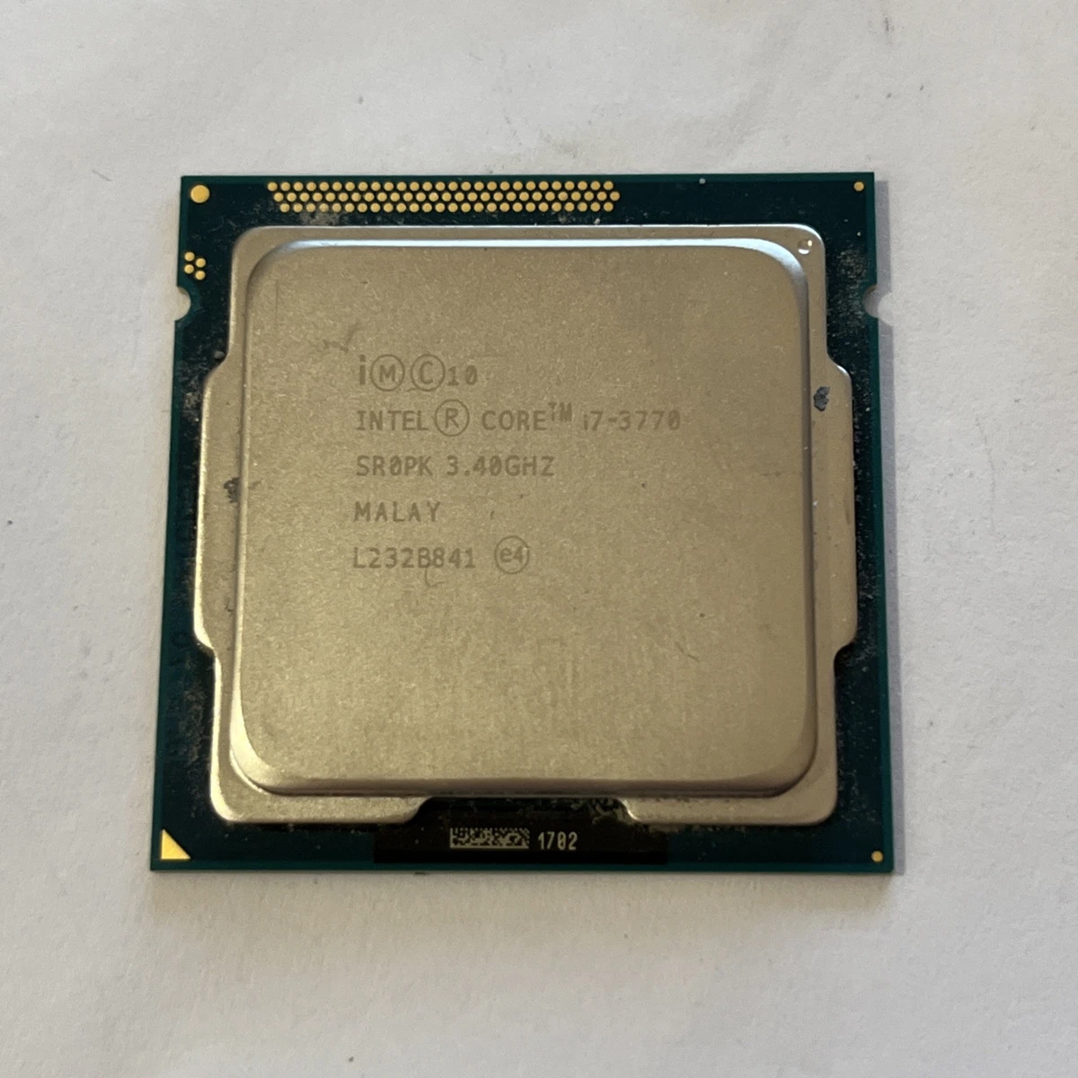 Intel Core i7-3770 SR0PK Quad Core Processor 3.4 GHz, Socket LGA1155, 77W CPU