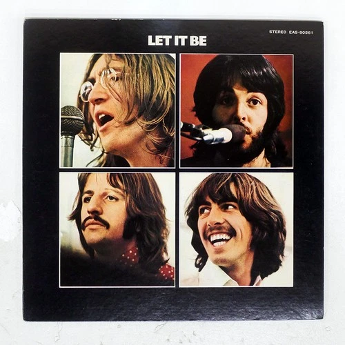 BEATLES LET IT BE APPLE EAS80561 Japan VINYL LP