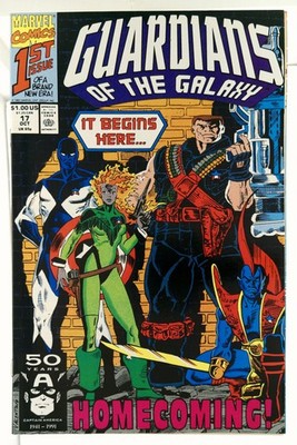 Guardians of Galaxy #17 1991 Marvel Comics VF/NM Comic Book Direct