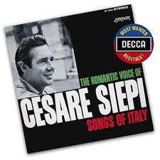 Most Wanted Recitals The Romantic Voice Of Cesare Siepi: Songs of Italy Decca CD