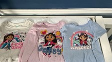 Gabby's Dollhouse Shirt Lot - Girls Size 4 & 6 (3 pcs)  