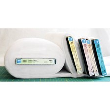 Fusible Fleece Interfacing 45in x 10 Yards White Polyester Sewing Bolt