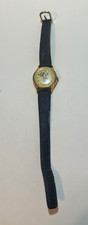 Vintage Disney Minnie Mouse Lorus Quartz Watch Gold Tone Case Ladies Wristwatch