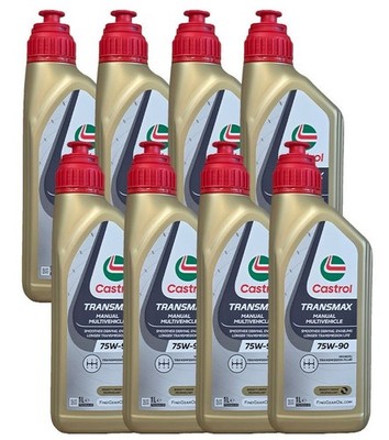Castrol Transmax Manual Multivehicle 75W-90 8 x 1 L API GL-4  Getriebeöl