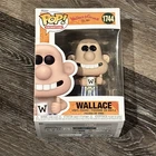 🔥 NO RESERVE Funko Pop Wallace #1744 Wallace & Gromit Animation NEW 🔥