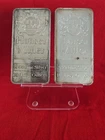 Hauser Miller US Made .999 Silver 10oz  Vintage 10oz Bars Listing Is for BOTH