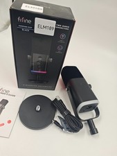 Fifine AM8 STREAMING RECORDING MICROPHONE Smartphone - BLACK  Used