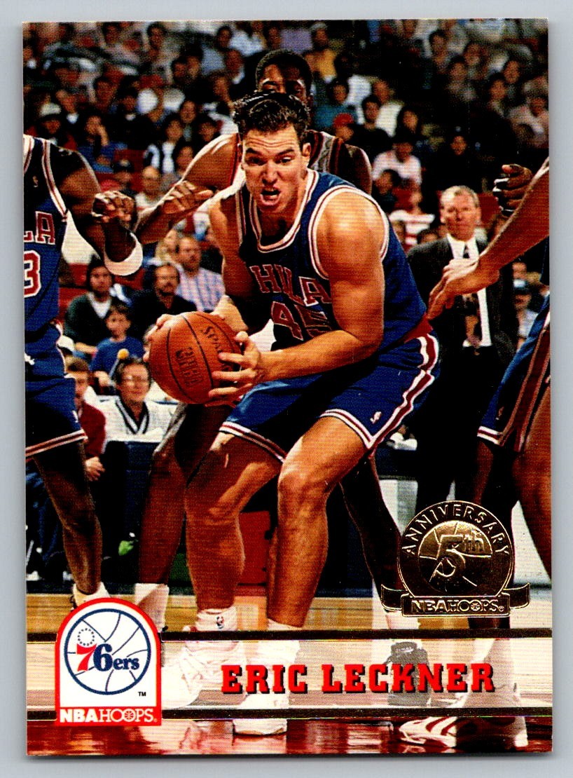 1993 Hoops 5th Anniversary Eric Leckner 388