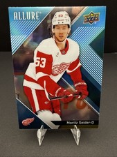 Moritz Seider #80 Upper Deck Allure NHL Hockey 2024-25 Detroit Red Wings