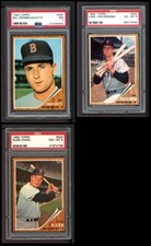 1962 Topps Boston Red Sox Team Set 7 - NM 3806213