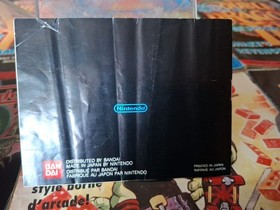 Jeu Tennis Nes Nintendo boite complet Avec  notice  Originale FRA