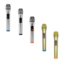 Kids Microphone Toy Model Decorative for Reporter Practice Holiday Birthday