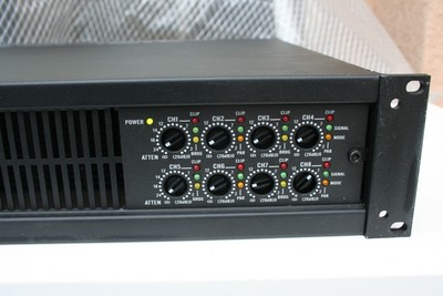 QSC CX168 パワーアンプ 130ワット 8チャンネル 4オーム 3ピン QSC CX168 パワーアンプ 130ワット 8チャンネル 4オーム 3ピン