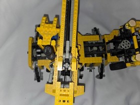 Lego Set 8438 Pneumatic Technic Crane Truck Yellow Black Retired Set~ Read