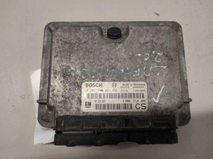 OPEL ZAFIRA A F75 Motorsteuergerät ECU 0281010021 2.00 Diesel 74kw 27013976