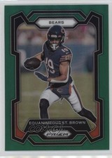 2023 Panini Prizm Green Prizm Equanimeous St Brown #53 11ur