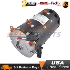 Electric Cart DC Motor fits for 48 Volt Motor XQ 5.3, 19 Spline 5.0 HP w/Sensor