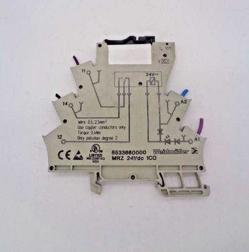 Los Acopladores De Relé Weidmuller MICRORELAY 24VDC 1 Contacto 8533660000 - Foto 12