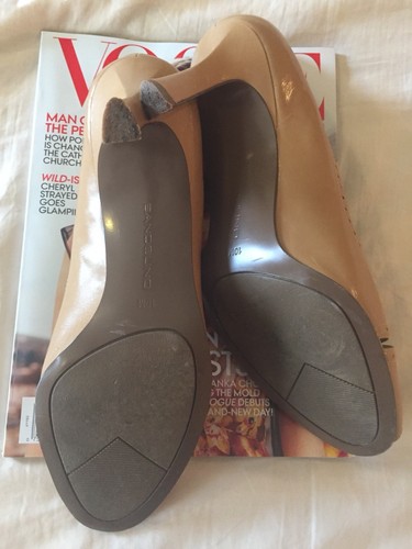 Bandolino Peep Toe Pumps Size 10M Light Brown - Picture 7 of 7