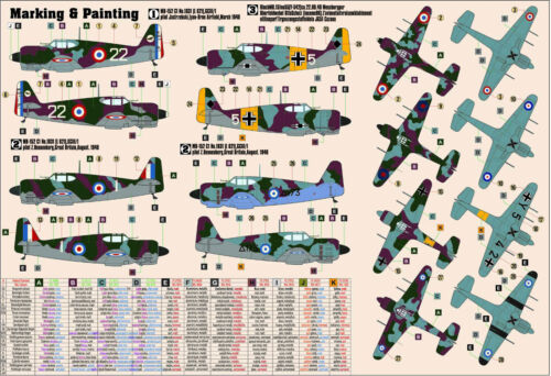 Caccia francese seconda guerra mondiale Marcel Bloch MB-152 # scala 1/72 # MISTERCRAFT D-219 - Foto 4 di 5