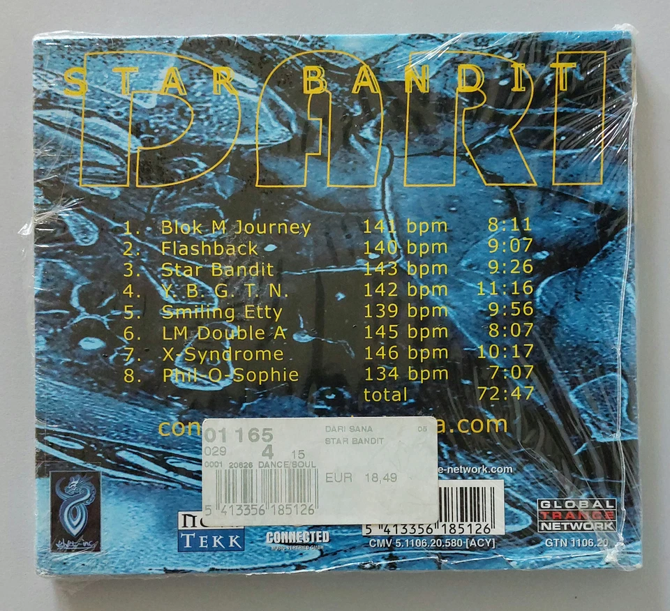 Dari Sana - Star Bandit  CD  NEU   OVP in Folie - Bild 2 von 2