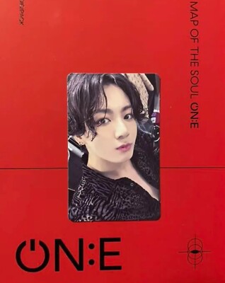 BTS MAP OF THE SOUL ON:E DVD盤　ジョングク トレカ BTS JUNGKOOK ON:E DVD MAP OF THE SOUL Official Photocard Photo