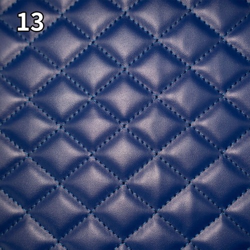 PU Leather DIY Fabric Thick Sponge Quilted Car Upholstery Headboard Sew Material - Picture 23 of 23