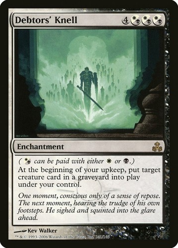 Debtors' Knell - Guildpact - Magic the Gathering MTG