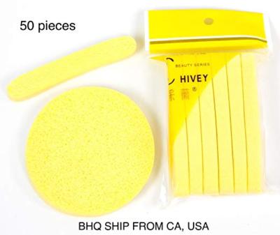 Compressed Facial Cleansing Sponge (50 Pieces)