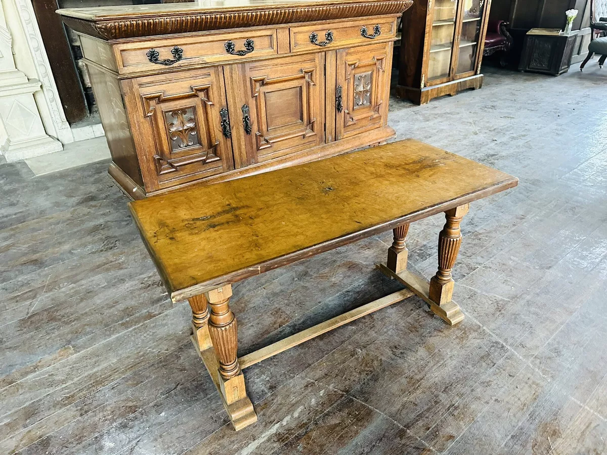 Ebay oak 2024 coffee table