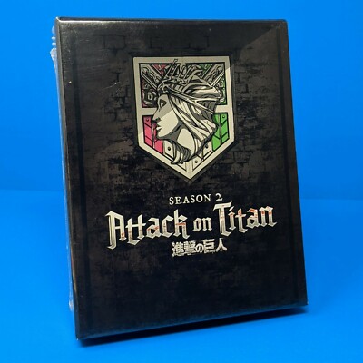 Attack on Titan Complete Season 2 Limited Edition Blu-ray DVD Box