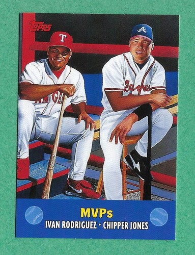 2000 Topps Baseball - MVPs #TC9 - Rodriguez & Jones | eBay