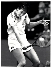 Original Press Photo Tennis Jo Durie Pretty Polly Classic October 1986 (1)