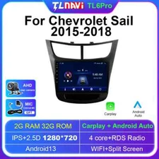 Carplay 9" Android Auto Car Multimedia System For Chevrolet Sail 3 2015-2018 GPS