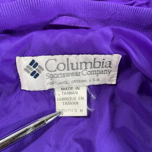 Vintage Columbia Jacket Youth Boys Medium M Black Red Bugaboo 90s Ski Snow Lodge - Picture 6 of 18