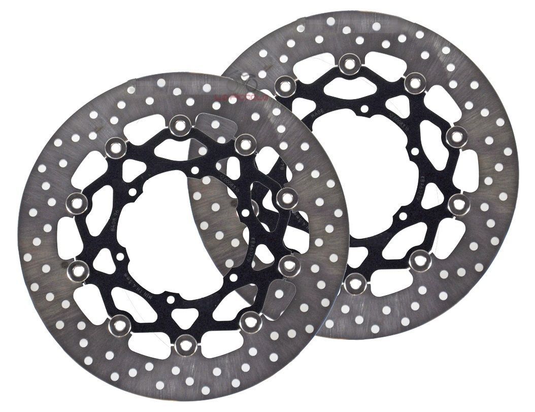 Ferodo Pair Front Floating Brake Discs Kawasaki ZRX 1200 01 Ferodo Pair Front Floating Brake Discs Kawasaki ZRX 1200 01
