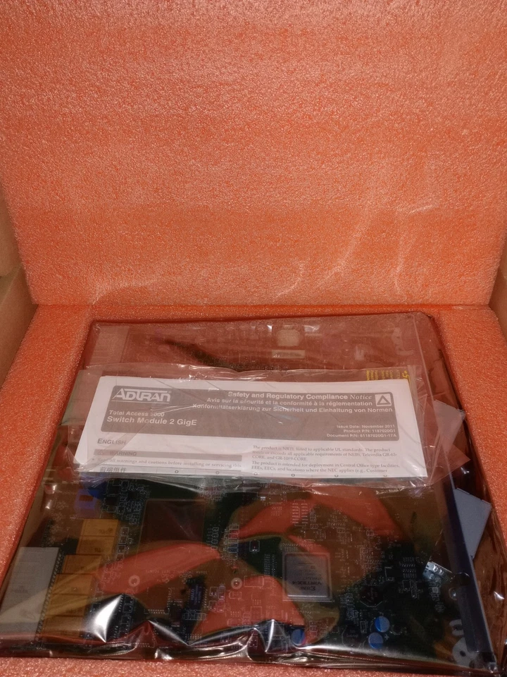 ADTRAN TOTAL ACCESS SWITCH MODULE 2GE NO RG(1187020G1 ), NEW SURPLUS/NOB!!! - Image 4 of 4