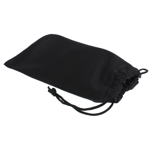 Bolsa de gafas Estuche de microfibra Bolsa de microfibra con cordón VC Negro - Imagen 3 de 11