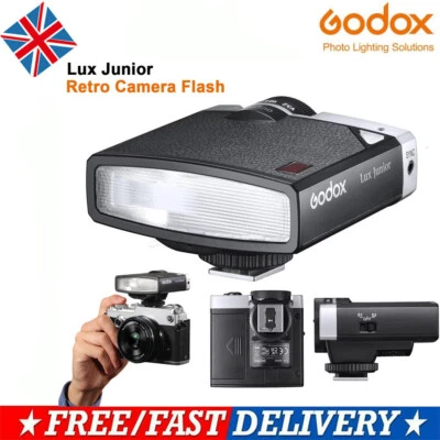 Reino Unido Godox Lux Junior 6000K Cámara Flash Speedlite para Canon Nikon Sony Fujifilm