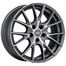 CERCHIO IN LEGA MSW MSW 25 PER ALFA ROMEO GIULIA 9X18 5X110 MATT TITANIUM F 1H5