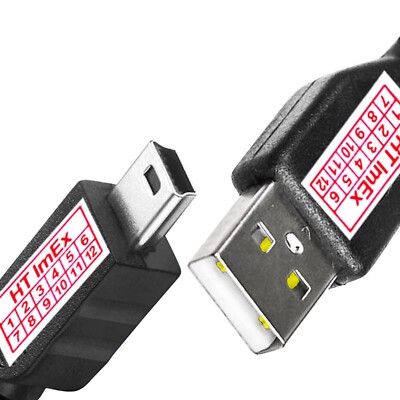 Datenkabel Ladekabel USB-A Stecker zu USB Mini B komp. für NIKON D100, D3100
