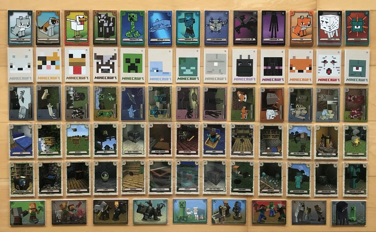 Panini Minecraft Adventure Trading Cards Card No. 19 Ender Dragon  Enderdrache